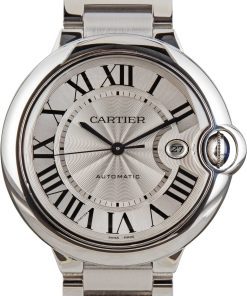 HandMade The Cartier Ballon Bleu W69012Z4 Stainless Steel