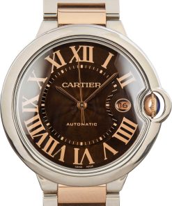 HandMade The Cartier Ballon Bleu Chocolate Roman Dial
