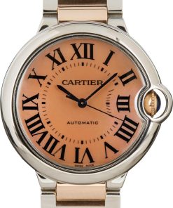 HandMade The Cartier Ballon Bleu De Cartier Roman Dial