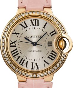 HandMade The Cartier Ballon Bleu Ref WJBB0040 18k Yellow Gold