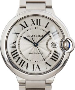 HandMade The Ballon Bleu de Cartier WSBB0040 Silver Dial