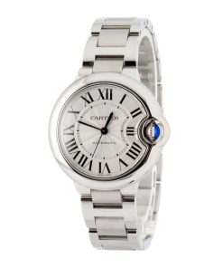 Alternative view of HandMade The Ballon Bleu de Cartier WSBB0044 Silver Roman Dial