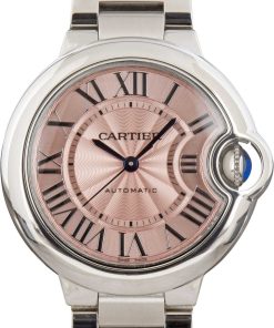 HandMade The Ballon Bleu De Cartier WSBB0046 Pink Dial
