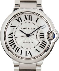 HandMade The Ballon Bleu de Cartier WSBB0048 Silver Dial