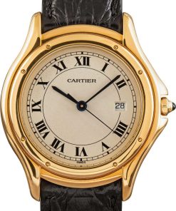 HandMade The Cartier Cougar 18k Yellow Gold