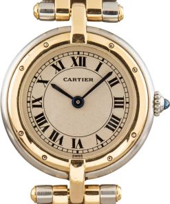 HandMade The Cartier Panthere W25030B6 Steel & Yellow Gold