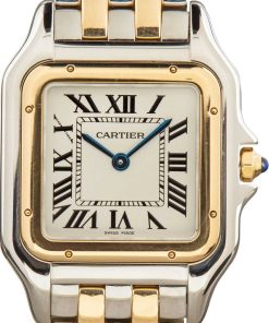 HandMade The Panthere de Cartier Steel & 18k Yellow Gold