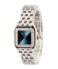 Alternative view of HandMade The Panthere de Cartier W4PN0013 Blue Dial