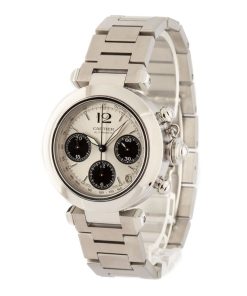 Alternative view of HandMade The Cartier Pasha C Silver Dial