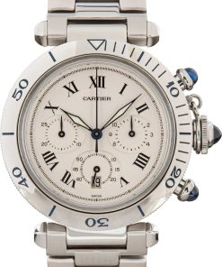 HandMade The Cartier Pasha Ref W3101855 Stainless Steel