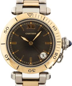 HandMade The Cartier Pasha W31016N1 Two Tone