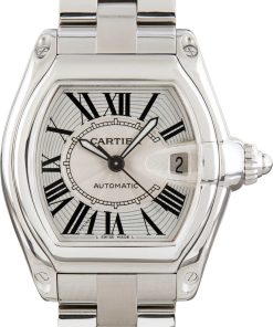 HandMade The Cartier Roadster Ref W62025V3 Stainless Steel