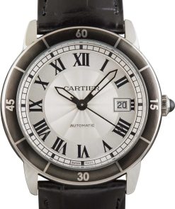 HandMade The Cartier Ronde Croisiere De Cartier WSRN002 Stainless Steel
