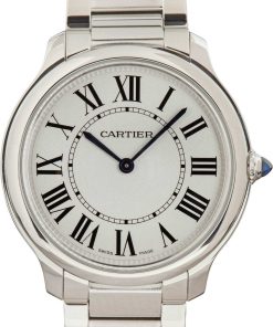 HandMade The Cartier Ronde 36 Must De Cartier Watch Stainless Steel