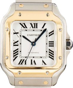 HandMade The Cartier Santos de Cartier W2SA0007 Steel & Gold