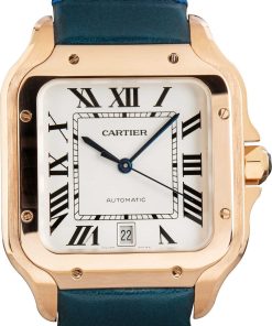 HandMade The Santos de Cartier 18k Rose Gold