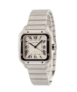 Alternative view of HandMade The Santos De Cartier WSSA0010 Stainless Steel Medium Model