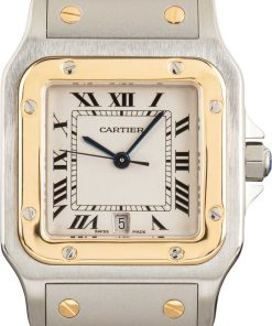 HandMade The Cartier Santos Galbee W20011C4 Steel & Gold