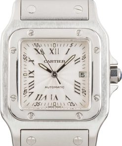 HandMade The Cartier Santos Galbee W20040D6 Silver Dial