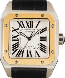HandMade The Cartier Santos 100 Steel & Gold