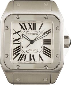 HandMade The Cartier Santos 100 Stainless Steel