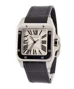 Alternative view of HandMade The Cartier Santos 100 Silver Dial W20073X8 Stainless Steel
