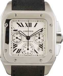 HandMade The Cartier Santos 100 Stainless Steel