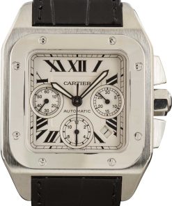 HandMade The Cartier Santos 100 Stainless Steel
