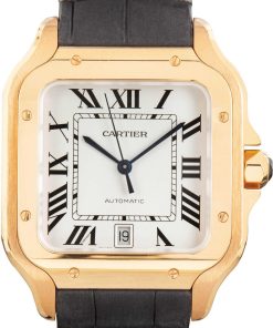 HandMade The Santos de Cartier WGSA0019 18k Rose Gold Large Model