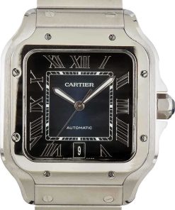 HandMade The Cartier Santos de Cartier Blue Dial