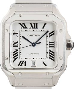 HandMade The Santos De Cartier WSSA0018 Steel Large Model