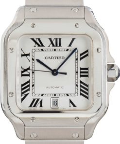 HandMade The Santos de Cartier WSSA0018 Large Steel Model