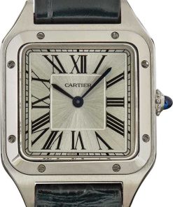 HandMade The Cartier Santos Dumont Silver Dial