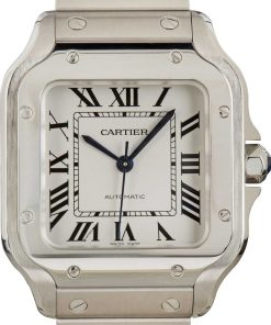 HandMade The Cartier Santos Stainless Steel Medium