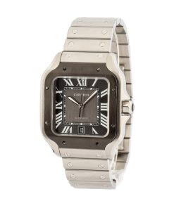 Alternative view of HandMade The Cartier Santos De Cartier Stainless Steel Large Model