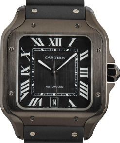 HandMade The Santos De Cartier Watch Large ADLC Steel