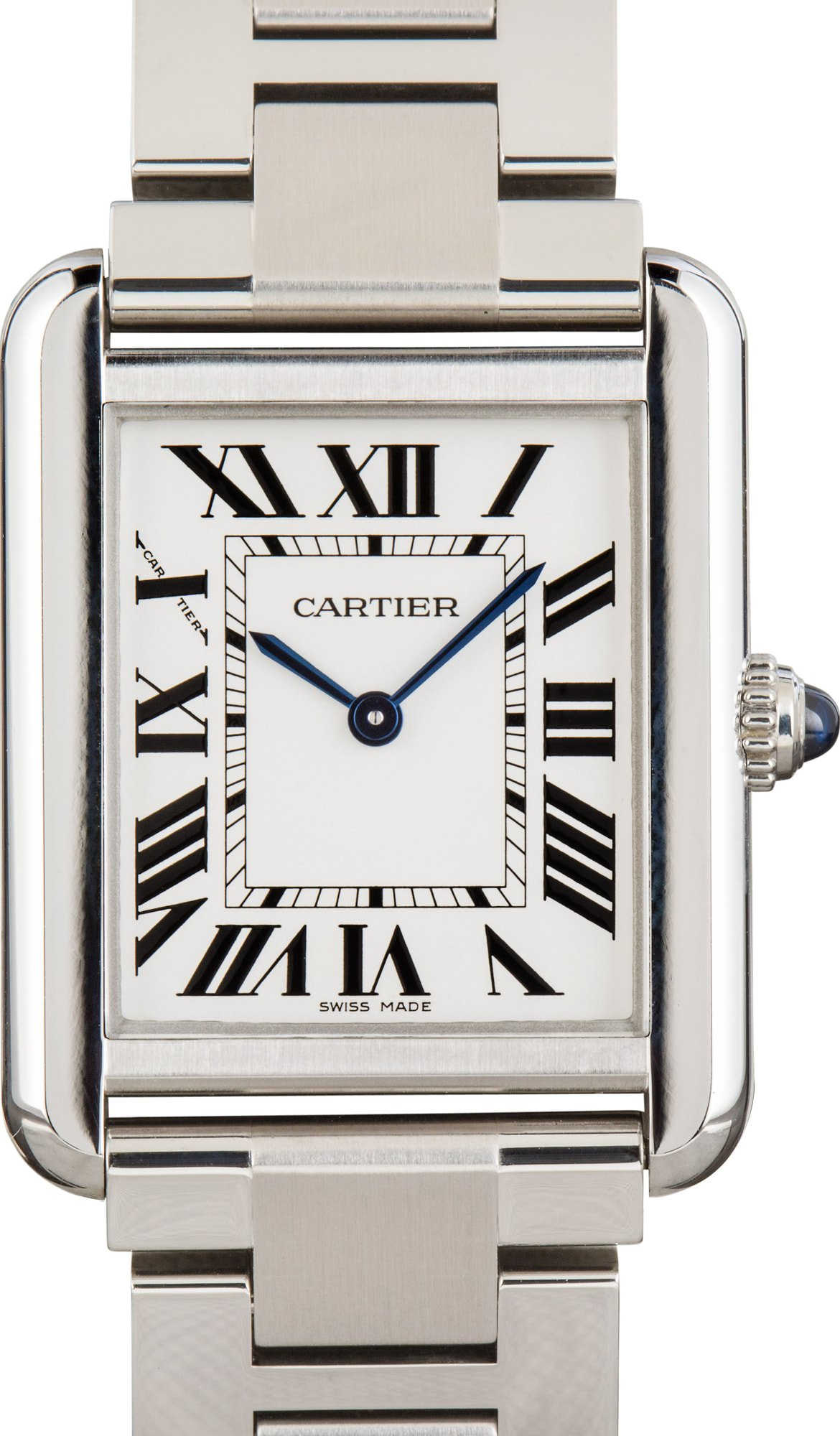HandMade The Cartier Tank Solo Small Stainless Steel