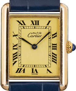 HandMade The Cartier Tank Vermeil Roman Dial