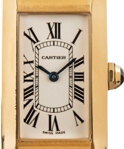 HandMade The Cartier Tank Americaine 18k Yellow Gold