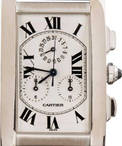 HandMade The Cartier Tank Americaine W2603356 Stainless Steel