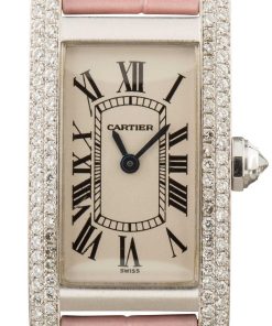 HandMade The Cartier Tank Americaine 18k White Gold