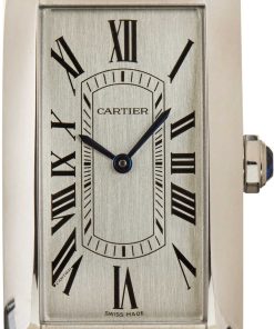 HandMade The Cartier Tank Americaine Watch Stainless Steel