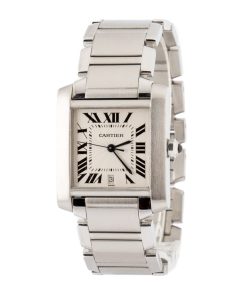 Alternative view of HandMade The Cartier Tank Francaise Ref W51002Q3 Stainless Steel
