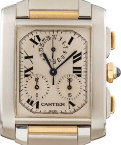 HandMade The Cartier Tank Francaise W51004Q4 Steel & Gold
