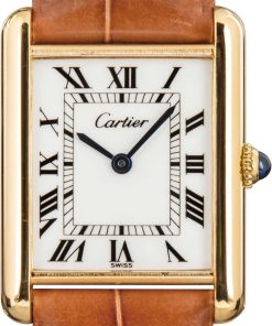 HandMade The Cartier Tank Louis Yellow Gold