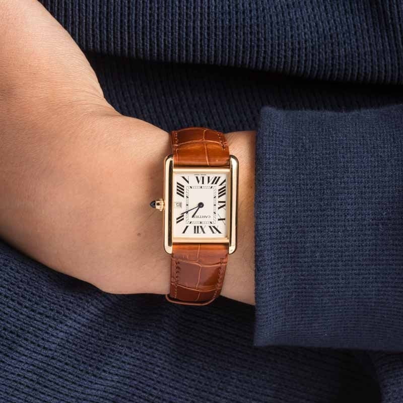 HandMade The Cartier Tank Louis Ref W1529756 18k Yellow Gold - Image 5