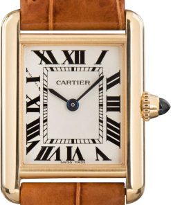 HandMade The Cartier Tank Louis W1529856 Small Yellow Gold