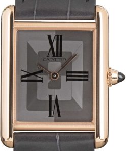 HandMade The Cartier Tank Louis Ref WGTA0092 18k Rose Gold Large Model
