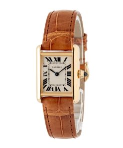 Alternative view of HandMade The Cartier Tank Louis W1529856 Small Yellow Gold