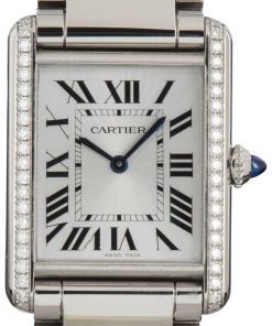 HandMade The Cartier Tank Must W4TA0017 Diamond Case